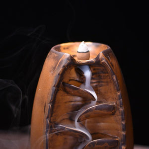 Mountain River Backflow Incense Burner - 7 Chakra Store