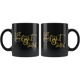 Let Your Light Shine Black Mug